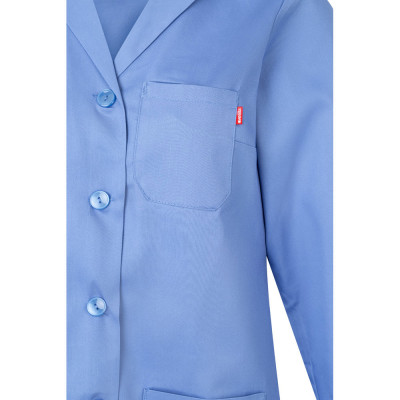 VL RAMA. Long sleeve twill smock (175g/m²), in cotton twill (35) and polyester (65)